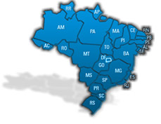 Mapa Filiais